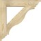Ekena Millwork Funston Traditional Rough Sawn Bracket, Douglas Fir, 4"W x 26"D x 26"H BKT04X26X26FST01RDF - alternate 3
